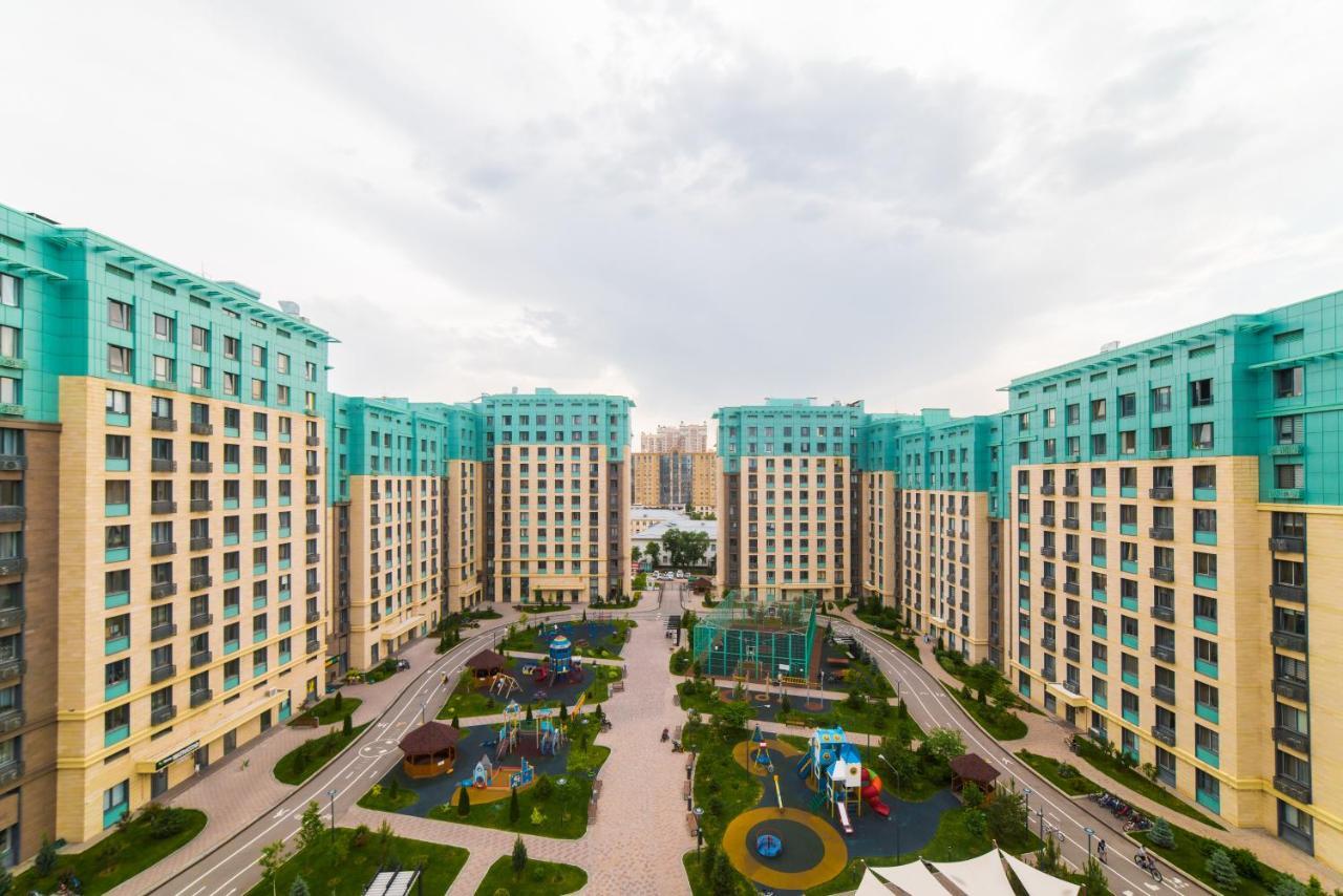 Manica Gagarin Park Apartamento Almaty Exterior foto